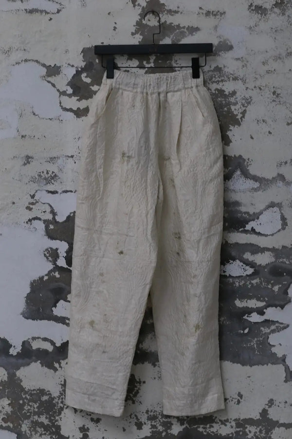 MUTEDANCE floral dyed trousers MD23FW44